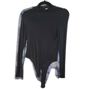 Bundle of x2 Bozzolo & Dazy Black and Dye Blue Jumpsuit Long Sleeves Women Sz M